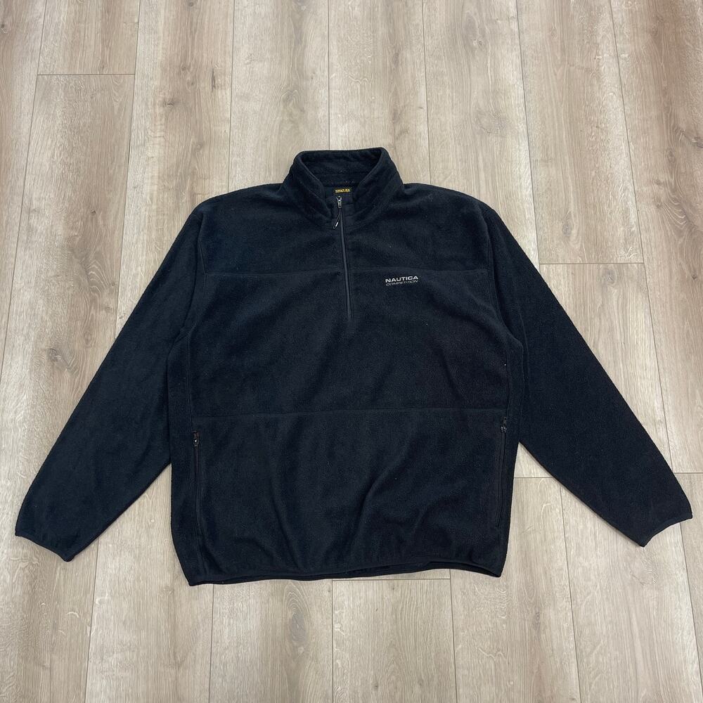 Nautica Competition fleece 1/4 zip pullover fleece size XXL 2XL B19